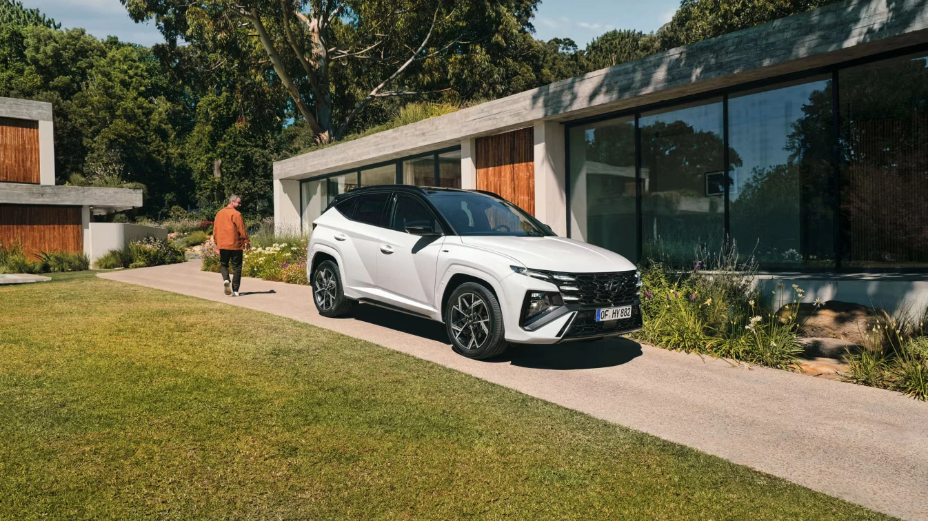 hyundai tucson hybrid teaser